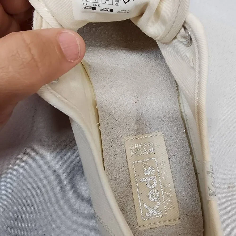 Keds Triple Kick Jute Sneaker Espadrille Women's 10 Cream